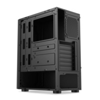 Factory Wholesale RGB Gaming ATX Case Mid Tower Desktop Computer Chassis Tempered Glass Side Panel Gaming PC Case for DIY OEM