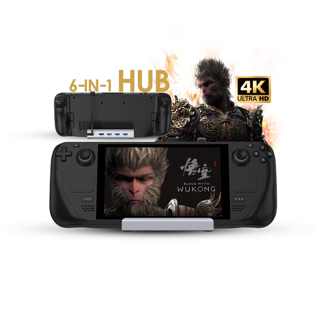 USB 3.0 Interface 64GB 512GB PC Game Hub Docking Station for Steam Deck Console in Stock