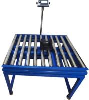 Balance de pesage électronique à convoyeur automatique pour boîtes, avec écran LCD, personnalisation OEM/ODM et conception à rouleaux