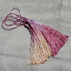 Classic Rainbow Gradient Tassel Norigae Charm Set for Party Decoration and <b>Bag</b> Charm with Dreamy Colors and Korean Design - Product Image 1