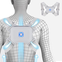 Correcteur électronique intelligent pour le dos, soutien dorsal automatique réglable et rappel par vibration, ceinture de soutien pour les épaules