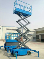 Plateforme élévatrice mobile à ciseaux avec une hauteur de plateforme maximale de 6 m pour le levage vertical de marchandises jusqu'à 500 kg