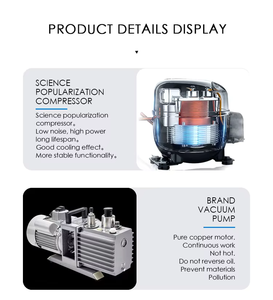 Meilleur prix, petite machine de lyophilisation de <span class=keywords><strong>4</strong></span> <span class=keywords><strong>kg</strong></span>, lyophilisateur domestique pour aliments pour animaux de compagnie, bonbons, fleurs, café, lyophilisateur sous vide - Product Image 3