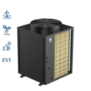 R134a R410a 95 Graden Celsius Hoge Temperatuur Warmwaterwarmtepomp Met Evl Scroll Compressor Hoge Energie-Efficiëntie