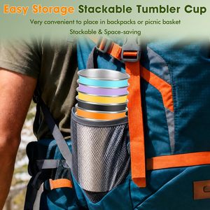 Vaso de Cerveza de Acero Inoxidable de Pared Simple de 350 ml, Vasos Metálicos Duraderos para Beber en Bares, Restaurantes, Bodas y Eventos - Product Image 5