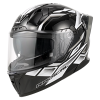 Casque Moto Modulaire Intégral Adulte Bleu Vert avec Grand Spoiler, Homologué ECE22.06 et DOT, en ABS, Anti-Perforation, Boucle à Libération Rapide