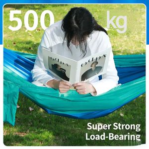 <span class=keywords><strong>Amaca</strong></span> da Campeggio Doppia Leggera e Portatile <span class=keywords><strong>con</strong></span> Paracadute, Nuovo Arrivo 2026, Design Anti-Ribaltamento, Moschettoni Rinforzati - Product Image 3