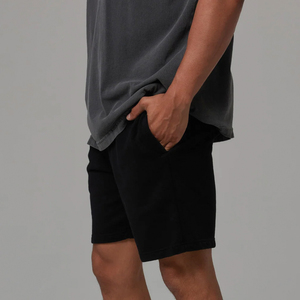 กางเกงขาสั้นลำลองผู้ชายคุณภาพพรีเมียมขายดี ผลิตจากผ้าฝ้ายแท้ 100% เนื้อฟลีซ  รับผลิตแบบ OEM พร้อมสกรีนโลโก้ ระบายอากาศได้ดี เป็นมิตรต่อสิ่งแวดล้อม สินค้ามาใหม่ - Product Image 2