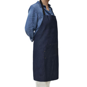 Tablier de cuisine en jean avec grande poche pour femmes et hommes - Product Image 2