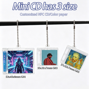 WEISHENG - Caja de Vinilo para Discos NFC y CD, Personalizable con Fotos de Estrellas Favoritas y Música de Álbumes, Venta al por Mayor - Product Image 3