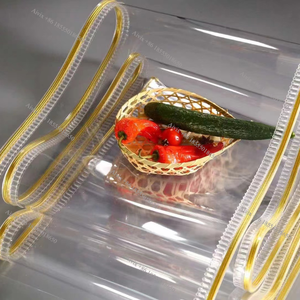 Cortina de puerta suave magnética de PVC transparente para aire acondicionado de verano antioxidante y a prueba de viento para supermercado - Product Image 6