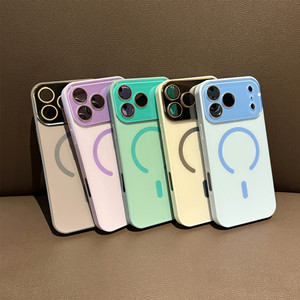 เคสโทรศัพท์หน้าต่างขนาดใหญ่สำหรับ iPhone 18/17 Pro Max พร้อมแผ่นหลังแบบด้าน AG และเคสป้องกันแบบแม่เหล็ก 16 สี - Product Image 5