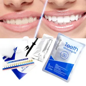 2024 mới nhất Hot Bán GINGIVAL rào cản gel, ve gạc chuyên nghiệp làm trắng răng Kit 35% hoặc 25% Hydrogen