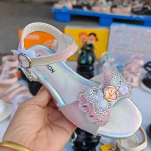 Girl <strong>Sandals</strong> Soft Sole butterfly Fashion Children's Princess Shoes Sandalia with <strong>Bow</strong> Cheap Mixed Design Wholesale - Product Image 4