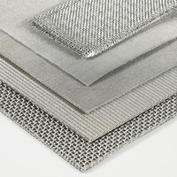 Malla sinterizada de varias capas para 5um, malla de alambre tejido sinterizada a prueba de polvo