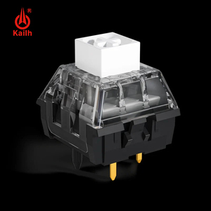 Interrupteur tactile Kailh Box V2 5 broches marron 55gf, structure BOX V2, 80 millions de cycles, pour clavier mécanique de jeu DIY, directement de l'usine - Product Image 4