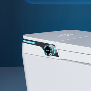 <span class=keywords><strong>WC</strong></span> intelligent avec bidet intégré, siège élargi, chauffage instantané, fonction de réchauffement du siège et cuvette allongée - Product Image 4