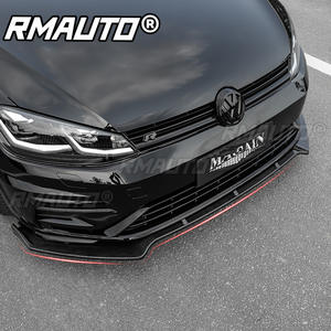 Pour Volkswagen VW Golf 7 7.5 MK7 MK7.5 GTI 2014-2020 : Lame de pare-chocs avant, séparateur, spoiler, diffuseur, protection, kit carrosserie, accessoires automobiles - Product Image 3