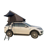 Nouveau design d'auvent multi-angle Pop up en aluminium triangulaire tente de toit rigide