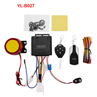 Alarme de verrouillage automatique pour moto avec fonction d'alerte rapide, boîtier étanche en ABS, montage facile, pour scooter électrique