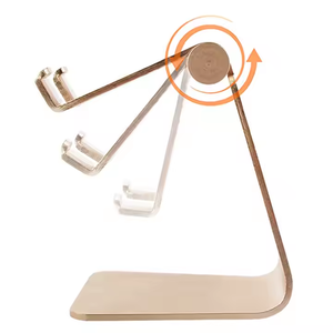Soporte de Escritorio para Teléfono Celular, Portátil, Flexible, de ABS y Aluminio, con Base Antideslizante para Uso en Cama, con Logotipo Personalizado a Precio de Fábrica - Product Image 3