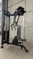 Appareil de musculation professionnel : Machine à exercices pectoraux et dorsaux à bras droit, à charge sélectionnable par pignon, pour l'entraînement de la force