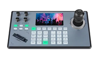 Cámara PTZ de conferencia con zoom 12X y un controlador de joystick 4D Sistema de transmisión en vivo-Cámara DE SEGUIMIENTO DE IA USB HD-M1 (PoE)