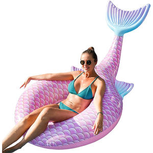 Queue de sirène gonflable en PVC pour adultes - Product Image 1