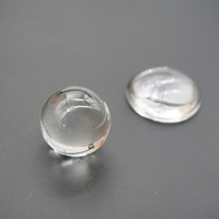 Verre optique en saphir cristallin avec revêtement AR 9H personnalisé, verre saphir K9, prix de la lentille sphérique