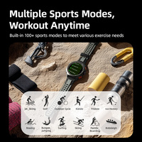 Montre connectée sportive carrée RACER 6 Pro, montre intelligente personnalisée, GPS haute précision, enregistrement des itinéraires sportifs, altimètre, baromètre, boussole, réponse aux appels