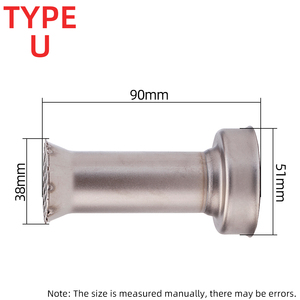 <span class=keywords><strong>DB</strong></span> <span class=keywords><strong>Killer</strong></span> – silencieux d'échappement universel 51mm 60mm pour moto Kawasaki NINJA400 <span class=keywords><strong>Z900</strong></span> R1 CB650R S1000RR - Product Image 3