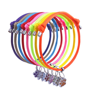 <strong>Factory</strong> Cheap Classic Polyester Soft Adjustable <strong>Puppy</strong> Whelping ID <strong>Collar</strong> for Newborn Dogs - Product Image 1