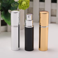 Flacons vaporisateurs miniatures pour voyage, étiquettes personnalisées, flacons d'échantillons de parfum en aluminium, flacons pour soins de la peau, flacons d'huile d'olive