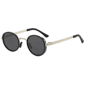 Lunettes de soleil Three Hippos 2025, métal TR, verres polarisés TAC, haute protection UV, nouvelle mode, logo personnalisé, femmes, hommes, classiques - Product Image 2