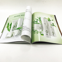 Conception d'impression de livre personnalisée A4 couverture souple Magazine de poche Parfum Catalogue Livret Brochure Impression