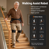 Exosquelette industriel passif : Système d'assistance à la force pour la taille et les bras, réduit la fatigue lombaire pour les travailleurs d'entrepôt et d'usine
