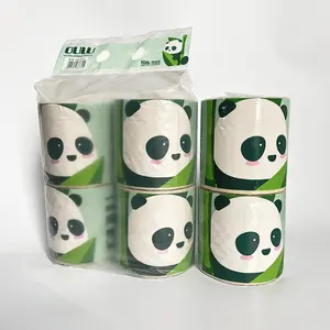 Toilet Paper Manufacturer Eco Friendly Custom Logo Hygroscopic Toilet Paper Bath Bathroom Tissue