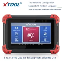 XTOOL D7 OBD2 Scanner outil de Diagnostic automatique Test actif bidirectionnel avec codage ECU programmation de clé de diagnostic de tout système