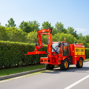 Taille-haie à bras articulé avec rotation à 360° °   Tondeuse de taille-bordures haute performance à tête de coupe, certifiée CE - Product Image 1