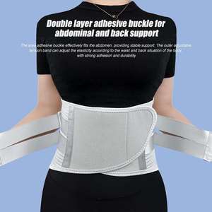 Faja Lumbar de Soporte para Hombres, Transpirable, con 6 Varillas, para Alivio del Dolor de Espalda, Venta al por Mayor Personalizada - Product Image 5