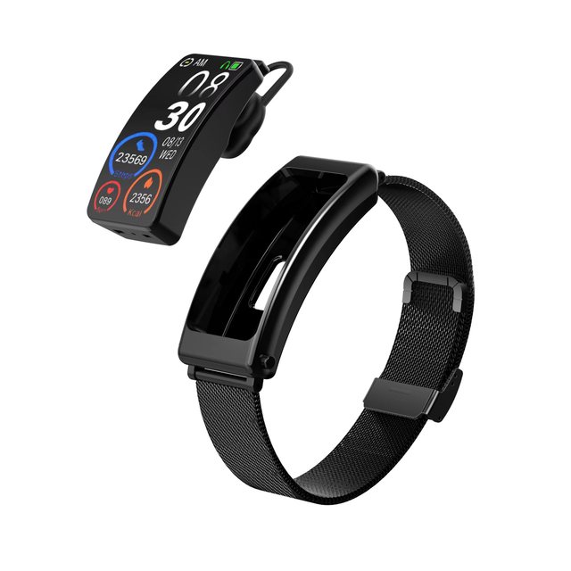 New Arrival 1.14 TFT Screen K13 BT Calling Headset Smart Bracelet 2 in 1 Smart Watch With Headphone Sport Smart Talk Band CE