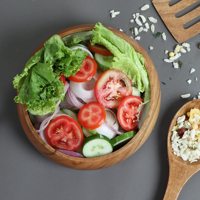 Bols de service en bois d'acacia naturel, vente en gros, bols à salade rustiques en bois, OEM ODM, logo personnalisé pour restaurant et hôtel, directement de l'usine