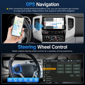 Système Stéréo Automobile en Gros <span class=keywords><strong>d</strong></span>'Usine, Lecteur Radio de Voiture Linux F133 9 Pouces avec Écran Tactile Capacitif pour Tacoma 2005-2015, Compatible Carplay - Product Image 4