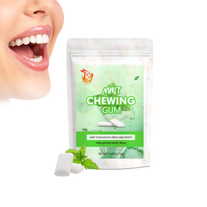 Vente en gros usine : Chewing-gum à la menthe en bandelettes, forme flèche, pour une haleine fraîche, bonbon, friandise, chewing-gum diététique sans sucre - Product Image 1