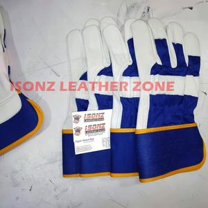 Guantes de Trabajo Personalizados de ISONZ, Guantes de Cuero para Soldadura de Invierno - Product Image 3