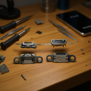 Conector de Carga Micro-USB Tipo CC33, Cables Flexibles para Teléfono Móvil Vivo X3T - Product Image 3