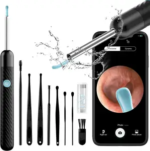 Tragbare visuelle Otoskop-Reinigung Ohr fernrohr Elektrisches Ohrenschmalzreiniger-Werkzeug Ohrstöpsel-Endoskop kamera