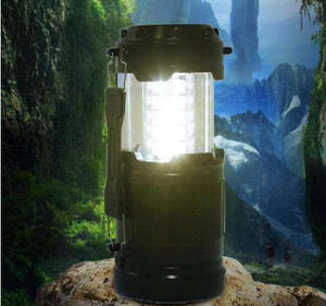 <b>Camping</b> <b>Lantern</b> <b>LED</b> Portable Black Plastic IP65 USB Rechargeable 5000K Daylight Light for Outdoor Emergency Use - Product Image 5