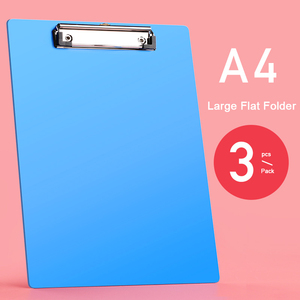 Heada Custom Logo Medical Plastic PP User-Friendly Multi-Color Office Clipboard with Metal Clip and <b>File</b> <b>Folders</b> - Product Image 3