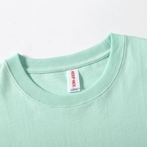 Design Cotton Polyester Plain Cheap Tshirt Manufacturer Factory Custom Logo Print DTG DTF Tee t Shirt Men T-shirt for Men - Product Image 6